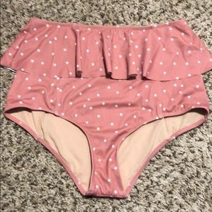 KJ Pink Stars Peplum